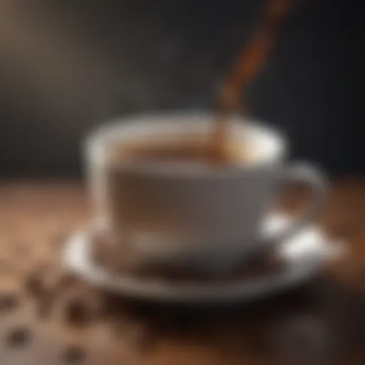 Chemical compounds in coffee affecting cholesterol levels