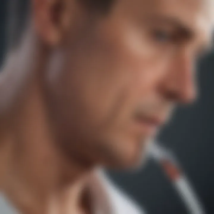 Illustration demonstrating integrated care approaches for patients with COPD and lung cancer.