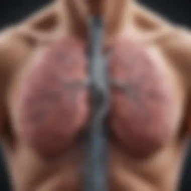 Pathophysiological Mechanisms Linking COPD and Lung Cancer Infographic showing the pathophysiological mechanisms linking COPD and lung cancer.