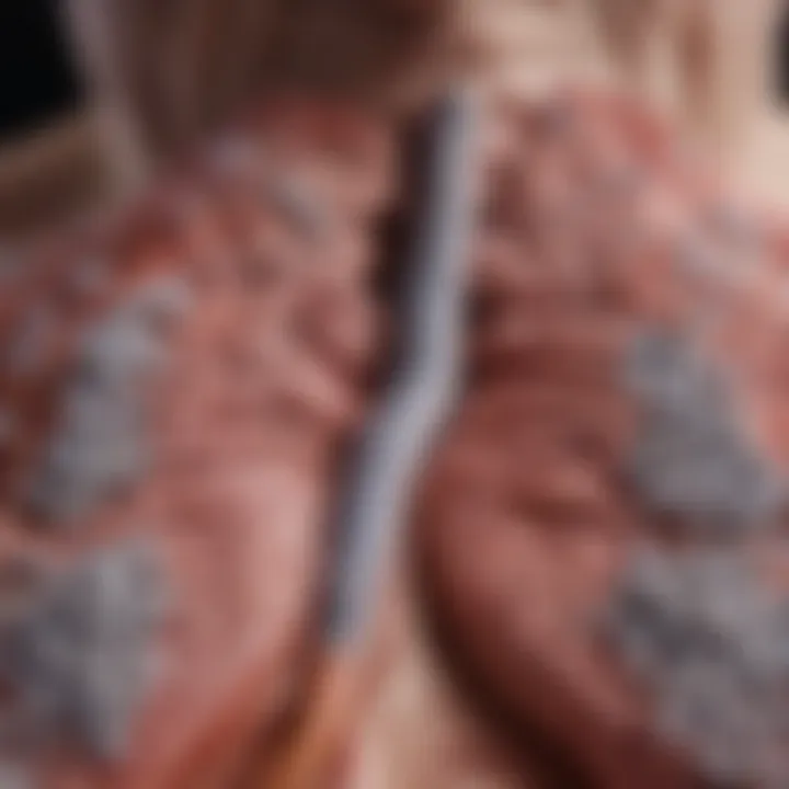 Chart depicting statistics on the prevalence of COPD among lung cancer patients.