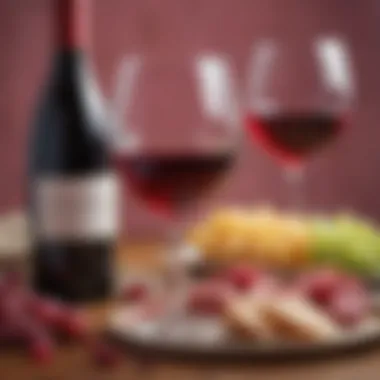 Dietary Factors and Wine Consumption Colorful infographic showcasing dietary considerations related to wine