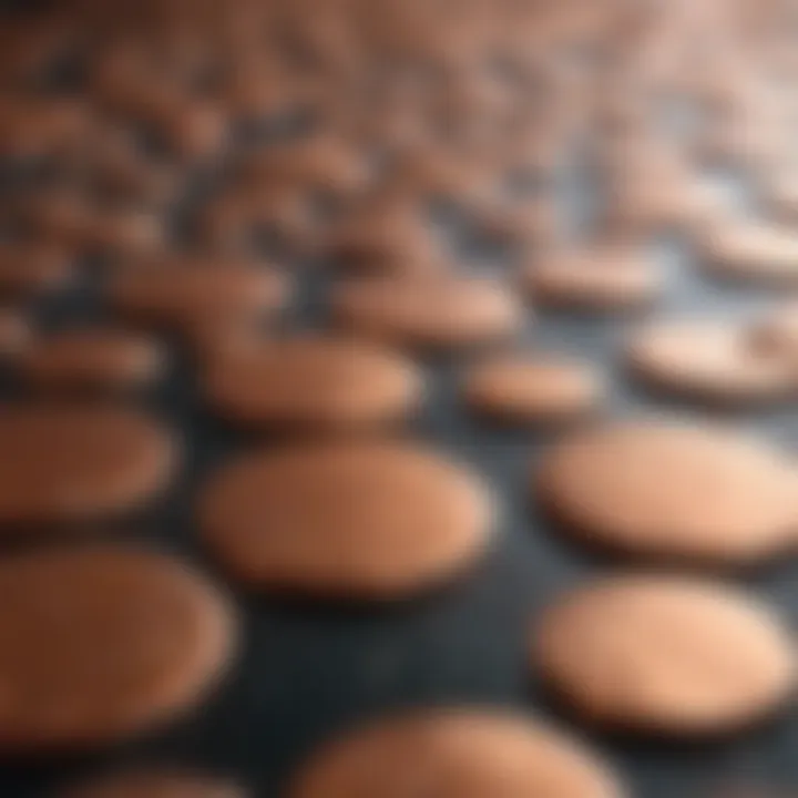 Copper surfaces showcasing their effectiveness against microbial growth.