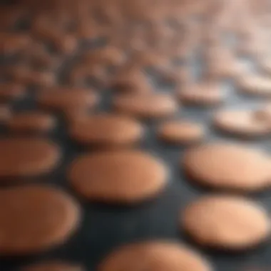 Copper Surfaces as Antimicrobial Agents Copper surfaces showcasing their effectiveness against microbial growth.