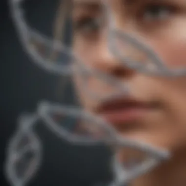 The Science Behind DNA Analysis Illustration representing the science of DNA analysis in immigration