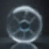 Molecular structure of hydrogen-infused water showcasing enhanced properties