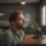 Illustration of Cognitive Behavioral Therapy techniques