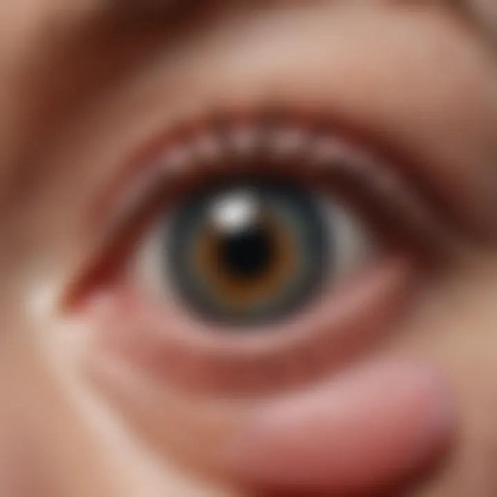 Visual depiction of chlamydia symptoms