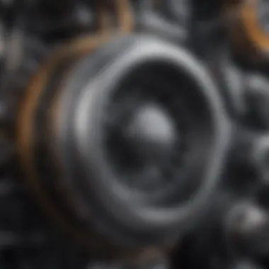 Future Advancements in Diesel Engine Technology Illustration depicting future technological advancements in diesel engines