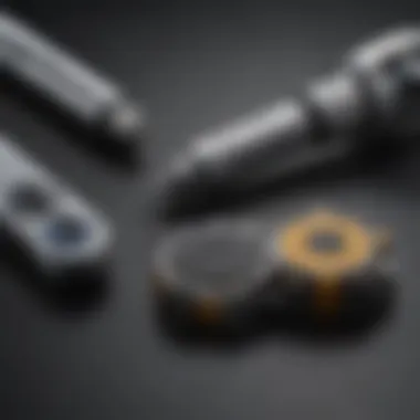 Diagram showcasing various applications of magnetic ratchets in technology