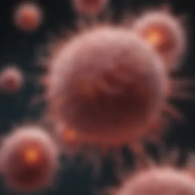 Cancer Cell Migration Illustration depicting the process of cancer cell migration to distant organs