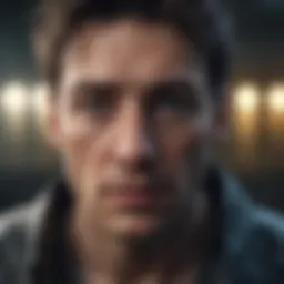 Abstract representation of severe depression