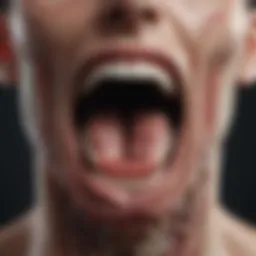 Anatomy of the salivary glands highlighting common areas for stone formation