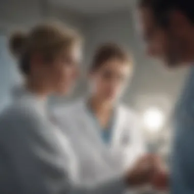 Collaborative Care for Enhanced Success A medical team discussing patient outcomes