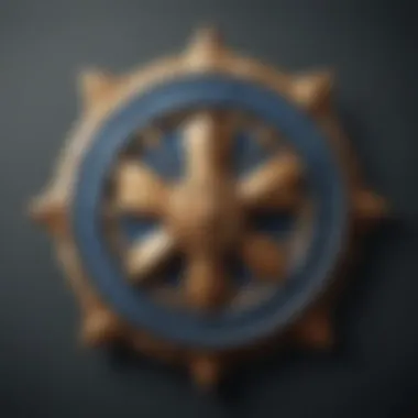 Emblem of Solidarity Symbol of unity and support for those with Parkinson's disease