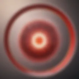 Visual representation of the menstrual cycle highlighting ovulation days