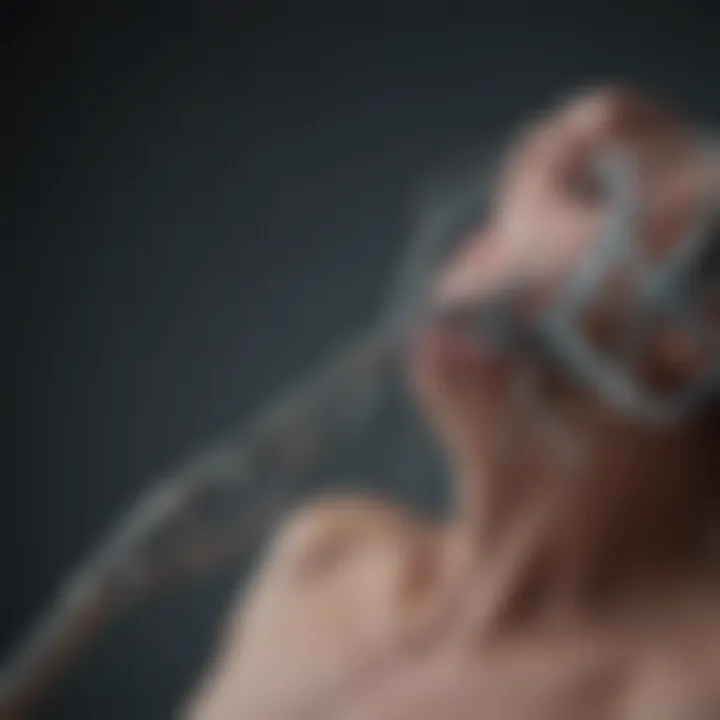 Visual representation of surgical instruments used in neck procedures