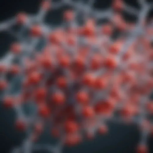 Molecular structure of vecadherin highlighting cadherin domains