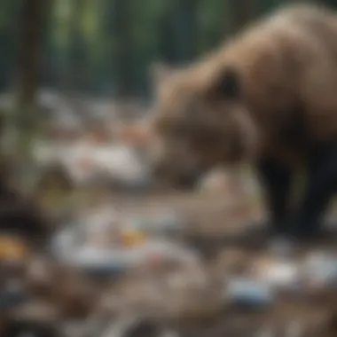 Effects of Plastic Pollution on Wildlife Wildlife affected by plastic trash
