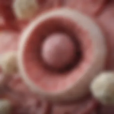 Pathological Features of Wilms Tumor Illustration of Wilms tumor pathology in kidney tissue